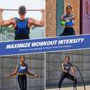 ZELUS Weighted Vest for Women Men, 12LB U-Shaped Ergonomic for Even Weight Distribution, Odorless Workout Vest with SGS Certification, Arm Pocket & Back Mesh Pouch for Training & Running