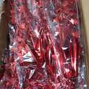 12 Pack Metallic Foil Spary Centerpieces for Tables, Red Centerpieces for Tables Decorations, Star Brust Table Centerpieces for Birthday Graduation Wedding Baby Shower Party