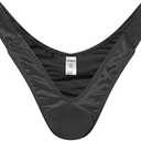 QOYDOY Thong Smooth Silky Hidden Gaff Shaping Brief XL