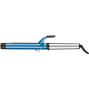 BaBylissPRO Rizador profesional Nano Titanium con barril extendido perfecto para cabello ms largo (Azul)