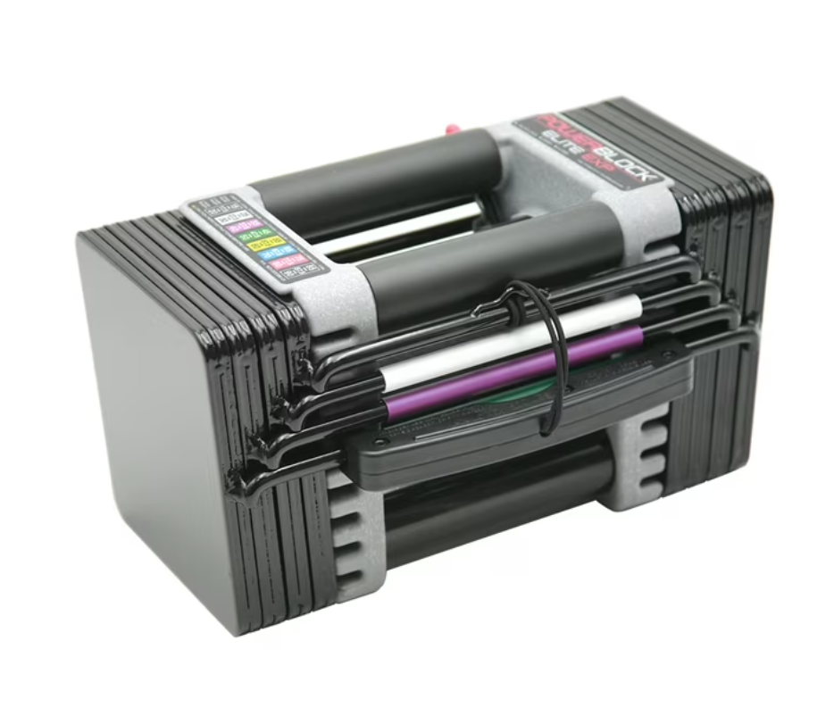 PowerBlock Elite EXP Adjustable Dumbbells, Single Dumbell, Stage 1, 5-50 lb. Dumbbell, Durable Steel Build, Innovative Workout Equipment, All-in-One Dumbbell, Expandable with Expansion Kits PowerBlock Elite EXP Adjustable Dumbbells, Single Dumbell, Stage 1, 5-50 lb. Dumbbell, Durable Steel Build, Innovative Workout Equipment, All-in-One Dumbbell, Expandable with Expansion Kits