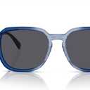 Coach Men's Hc8383u Universal Fit Square Sunglasses