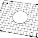Serene Valley Sink Bottom Grid 16-1/2" X 14-1/2", Centered Drain with Corner Radius 3/8", Sink Protector SVH1715C, Medium