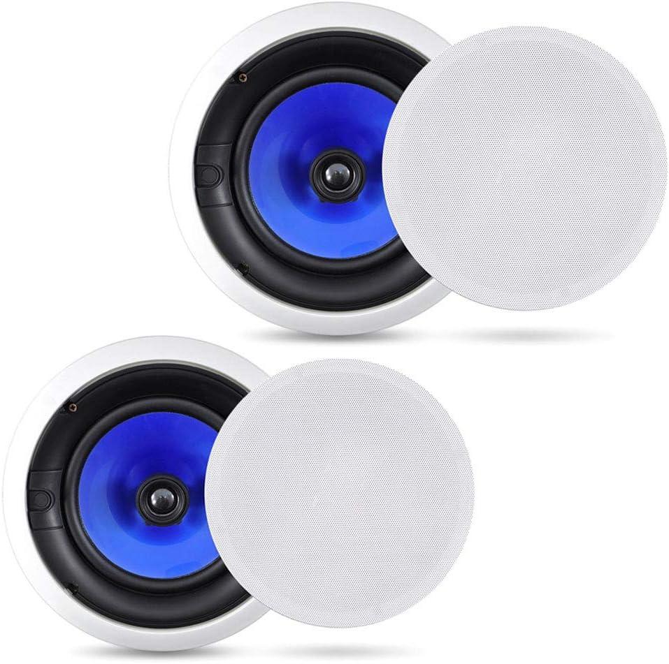 Pyle 8” In-Wall / In-Ceiling Hi-Fi Stereo Speakers, 300 Watt