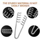 Texture Comb,Volumizing Wide Toothed Comb For Fluffy Texturizing Hair - Textured Grip Styling Tool For Men & Women, Barber Wide Fine-Toothed Curly Hair,Made With ABS Plastic