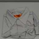 Red Kap Men's Industrial Work Shirt, Regular Fit, Short Sleeve, Light Grey, X-Large Tall