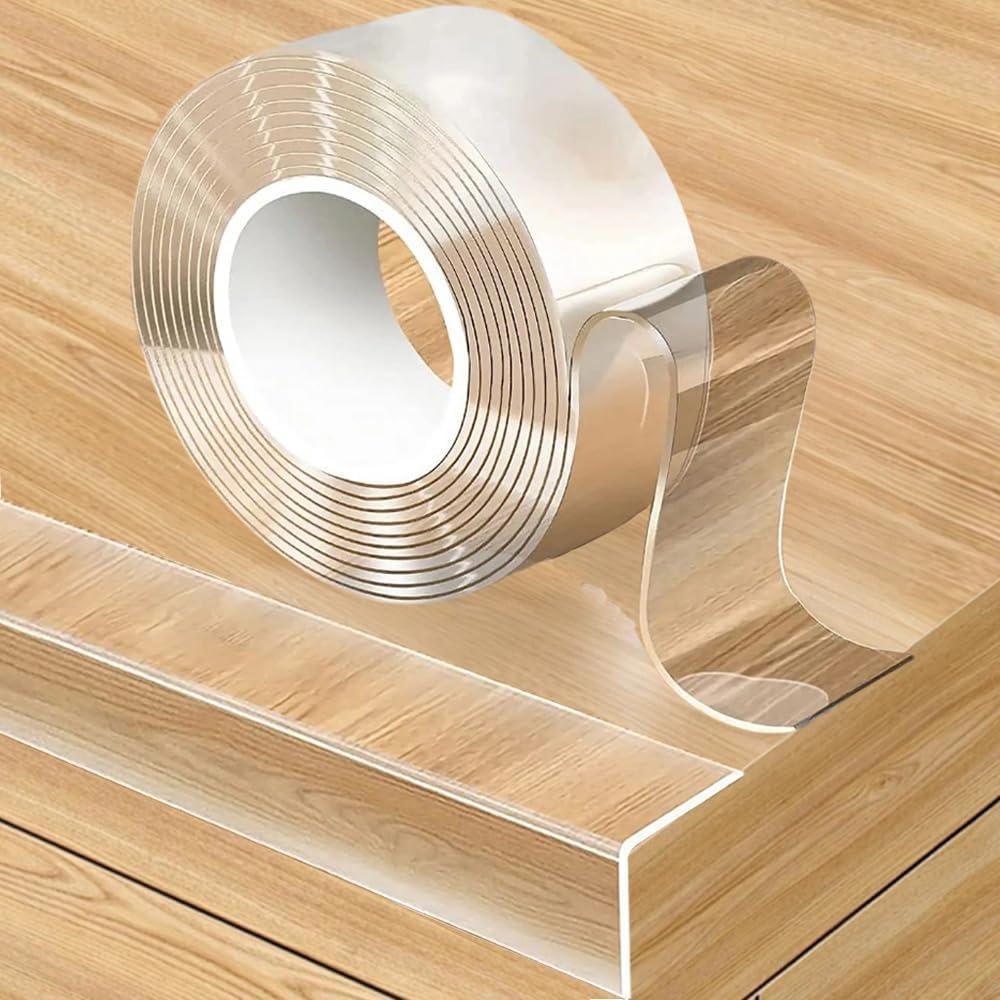 Baby Proofing Edge Protector for Kid Clear Edge Protector Strip Safety Corner Guards Child Proof Corner Bumper for Furniture 1.2in x 9.84ft