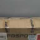 FBSPORT Inflatable Air Gymnastics Mat Training Mats 4/8 inches Thickness Gymnastics Tracks for Home Use/Training/Cheerleading/Yoga/Water with Pump (10ft*3.3ft*4in(3*1*0.1m), light green)