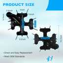 HQPASFY Upgraded DEX2400C Top Manifold Assembly with Built-in Breather Tube Compatible with Hayward Pro-Grid and Micro-Clear DE Filters