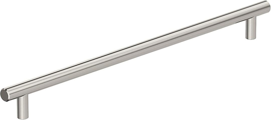 Amerock Bar Pulls 18 inch (457 mm) Center to Center Satin Nickel Appliance Pull, BP54025G10