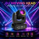 150W LED Moving Head DJ Lights, GOBO DMX Stage Lighting 2 Packs