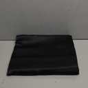 NICETOWN Pitch Black Solid Thermal Insulated Grommet Blackout Curtains/Drapes for Bedroom Window (2 Panels, 42 inches Wide by 63 inches Long, Black)