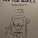 KEENSTAR 3.5 Bar Espresso Machine with Milk Frother, 800W Compact Espresso and Cappuccino Machine with Preheating Function, 4 Cup Espresso Maker for Cappuccino or Latte, Gift for Coffee Lover (Black)