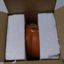 Halloween Pumpkin Lantern Decorations Indoor Decor 6 inch, 360 Rotating Witches with Spooky Music & Colorful Lights, Halloween Village Battery Operated Light Up Animated Table Decor Party Gifts