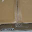 CAROTE 12Inch Nonstick Deep Frying Pan with Lid, 5.5 Qt Jumbo Cooker Saute Pan with Pour Spout, Skillet Induction Cookware, Non Stick Cooking Pan Kitchen Pan PFOA Free, White Granite