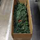  Hinged 8 Lighting Modes and Gloves PVC Christmas Tree - 240cm