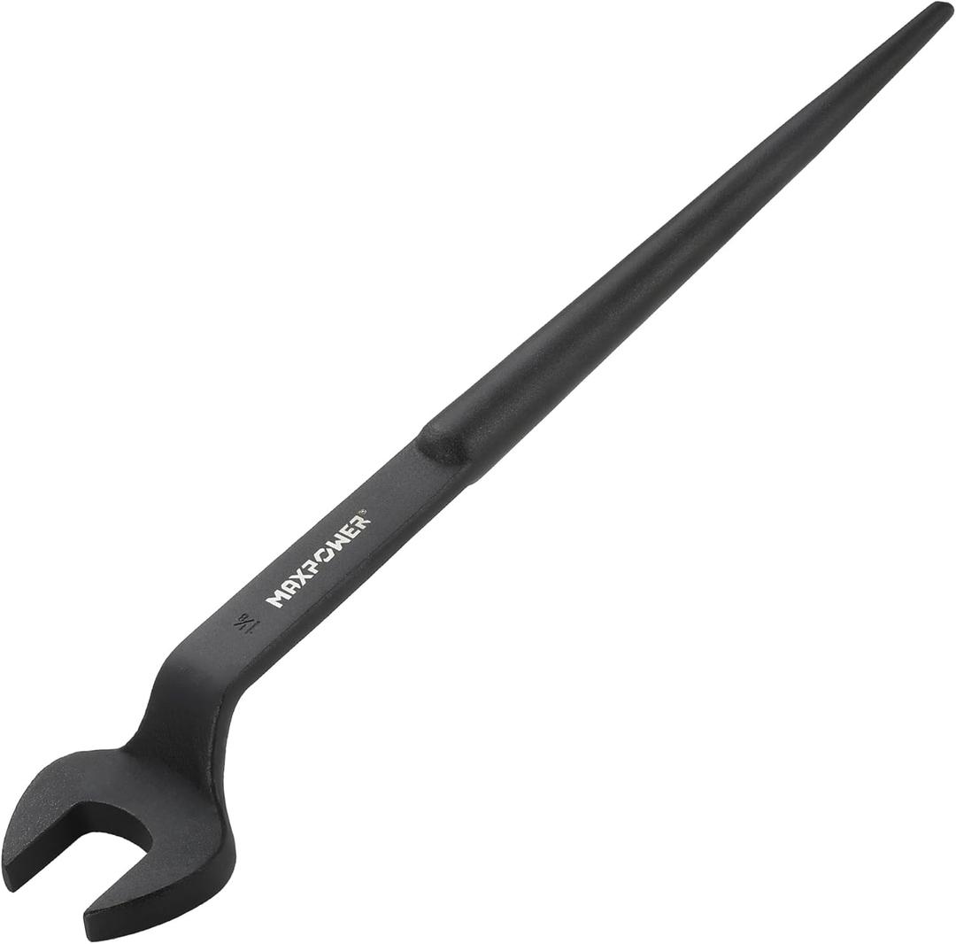 MAXPOWER Spud Wrench, 1-1/8 inch Nominal Opening