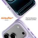 ORNARTO Magnetic for iPhone 17 Pro Case | 20FT Drop Protection, Compatible with MagSafe | Slim Translucent Matte Anti-Fingerprint Shockproof Cover for iPhone 17 Pro 6.3 inch, Lavender