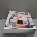 2-in-1 Toddler Basketball Hoop with Ring Toss Game, Adjustable 2.55.5 Ft Indoor & Outdoor Kids Basketball Set with Mini Balls, Rings, Pump & Stable Base | Sports Toy for Boys & Girls Ages 13+