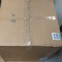 Amazon Basics 2-Door Top-Load Hard-Sided Dogs, Cats Pet Travel Carrier, Gray & Blue, 22.8"L x 15.0"W x 13.0"H