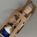 Kendama Kraze Beech Wooden Toy -Extra String (Black & White Cracked)