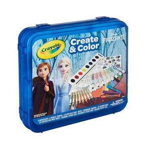 Crayola Frozen 2 Coloring Art Case, Arts & Crafts, Gift for Kids, Ages 5, 6, 7, 8