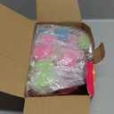 28PCS Valentines Gifts Cards with Kawaii Mochi Squishy Toy, Glow in The Dark Mini Cute Animal Squishies Stress Relief Toy for Kids, Valentine Party Favors, Classroom Exchange Prizes