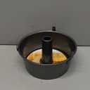 Chicago Metallic Angel Food Cake Pan with Cooling Feet, 2-Piece Nonstick Tube Pan, 9.5 Inch Carbon Steel, Perfect for Pound and Sponge Cakes
