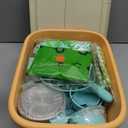 Kids Cooking Sets Real Easy Montessori Kitchen Safe Tools Making for Beginner Cooking Educational (Green)