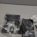 Bleu Clair Anti-Theft Video Doorbell Mount All Metal Compatible with Ring/Blink Wireless Doorbell, with Charging Port, No Drill, Not Block Doorbell Motion Sensor, for Rentals Apartment