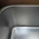 Stainless Steel Cat Litter Box, 17.5"L x 13.6"W x 6"H Metal Cat Litter Box with Low Entry for Senior, Injured Cats Anti-Slip Non-Stick No Odor Easy to Clean for Most Cats with Weight of 14Ibs or Less