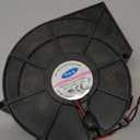 Replacement 1A Blower for Halloween Inflatables, Christmas Yard Blow Up, Outdoor Holiday Yard Inflatables Decorations Replacement Fan for Christmas Inflatable Decorations 12V/1.0A