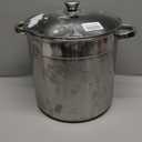 Heuck 16 quart Stock Pot with Glass Lid, Silver