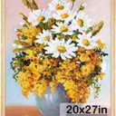 GULETHUN 20x27 Picture Frame, Natural Wood Poster Frame, Home Decor Natural Gallery Frames, Horizontal or Vertical Format, Sturdy, Plexiglass, Large Wall Decor, for Photos, Artworks, Posters