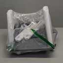 Potty Training Seat, Toddler Toilet Seat for Kids Boys Girls, 2 in 1 Potty Training Toilet with Step Stool, 6 Adjustable Height, Splash Guard, Stable Triangular Anti-Slip Design (Grey)