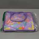 Esjay Toddler Busy Board Montessori Toys for Girls, Sensory Book Educational Activities Learning Fine Motor Skills, Birthday Gifts for Girls Toddlers, Travel Toys for Airplane Car, Purple Merpeople