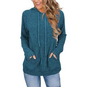 JomeDesign Sweaters for Women Long Sleeve Shirts Fashion Hoodies Pullover Sweatshirts Loose Casual Fall Tops, Size Large