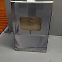 Bathroom Trash Can with Lid 4 Gallon Trash Can with Swing Lid Beige Small Garbage Can Bathroom Garbage Can with 300 Counts Trash Bags for Kitchen Bedroom Office