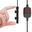 VCRAZE Mini Aquarium Heater 15W Super Small Fish Tank Heater with Digital Display Thermostat, Alumina Ceramic Betta Tank Heater Turtle Heater for 13 Gallon Tanks