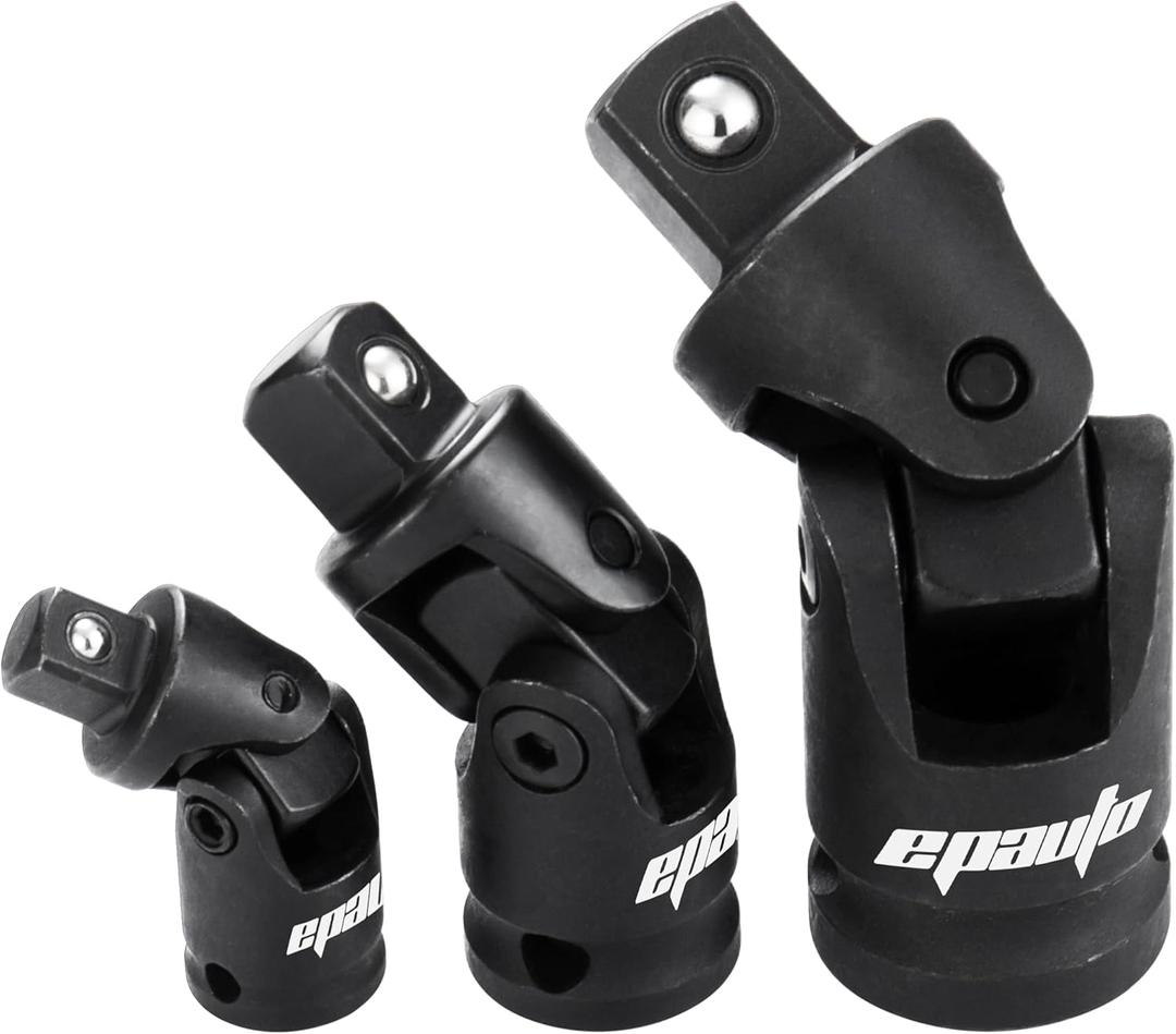 EPAuto Impact Universal Joint Set, Cr-V,3 Pieces