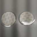 Adhesive Shower Curtain Rod Holder,No Slippage Wall Mount Retainer of Shower Rod for bathroom,Heavy Duty Tension Rod brackets No Drilling(Shower Curtain Rod Not Included) (4 Pack) (Transparent)