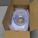 Dayinkes Silent Hamster Exercise Ball, with Ventilated Design - Safe & Durable Fitness Toy for Night Use, Non-Slip Surface & Removable Cover Small Pet Running Wheel for Hamsters, Gerbils, Mice (Blue)