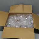 LYLYFAN 20 Pack Clear Plastic Fillable Ornament Ball 3.15''/80mm for Christmas,Holiday, Wedding,Party,Home Decor