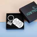 KINMES College Graduation Gifts for Her, Class of 2025 Keychain Inspirational Christian Keychain, Master Degree Phd Graduation Gifts for Her Girls Daughter