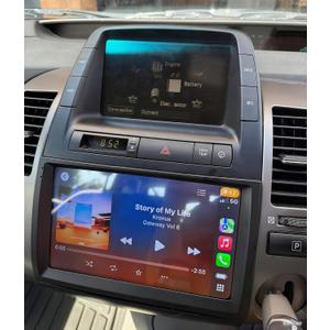 Upgraded Car Radio for Toyota Prius 2003 2004 2005 2006 2007 2008 2009 Bluetooth Stereo Head Unit 9 Inch IPS Touch Screen GPS Navi w/Wireless Carplay Android Auto - GPS/FM/SWC/WiFi/Camera