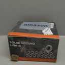 INCX Solar Lights Outdoor Waterproof,16 Pack Solor Ground Light for Outside, Solar Garden Lights Landscape Lighting for Patio Pathway Lawn Yard Deck Driveway Walkway, Warm White