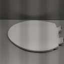 1M Family Toilet Seat, Patented Slow Close & Quick Releasing Technology, Anti-Wiggling, Easy to Install and Clean, Standard Elongated with Adult Seat Only (1 Piece)