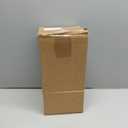 Geelin 12 Pieces Paint Cup Holds 17 oz of Stain, Paint Pail Varnish Bucket Container with Brush Holder and Easy Pour Mixing Cup Container for Trim Work, Touch-ups (Red)