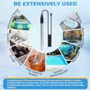 2000W Immersion Water Heater, Electric Fully Sumbersible Pool Heater, Fast Heating Stainless Steel Bathtub Heater, for Small Inflatable Swim Pool, Stock Tank, Hot Tub, Baptistry, Bucket, Outdoor