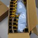 Wokceer 7.2 FT Wedding Arch Backdrop Stand and Arch Cover Metal Arch Stand with Arch Stand Cover for Birthday Party Wedding Ceremony Bridal Baby Shower Event Decor (Blue)